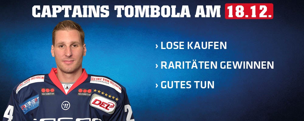 2. Captains Tombola am kommenden Sonntag