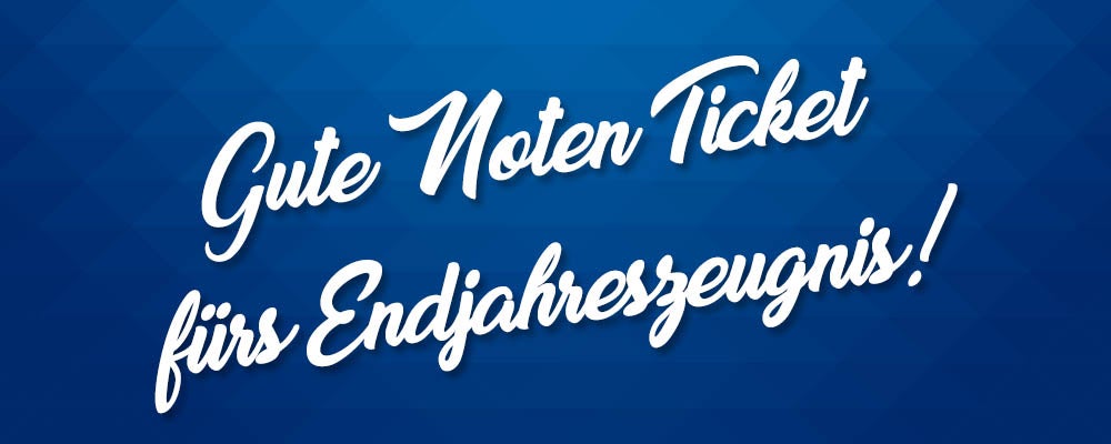 Gute Noten-Tickets fürs Sommerturnier