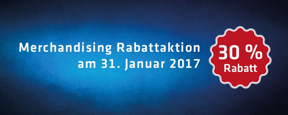 30 Prozent Merch-Rabatt beim Heimspiel gegen Schwenningen