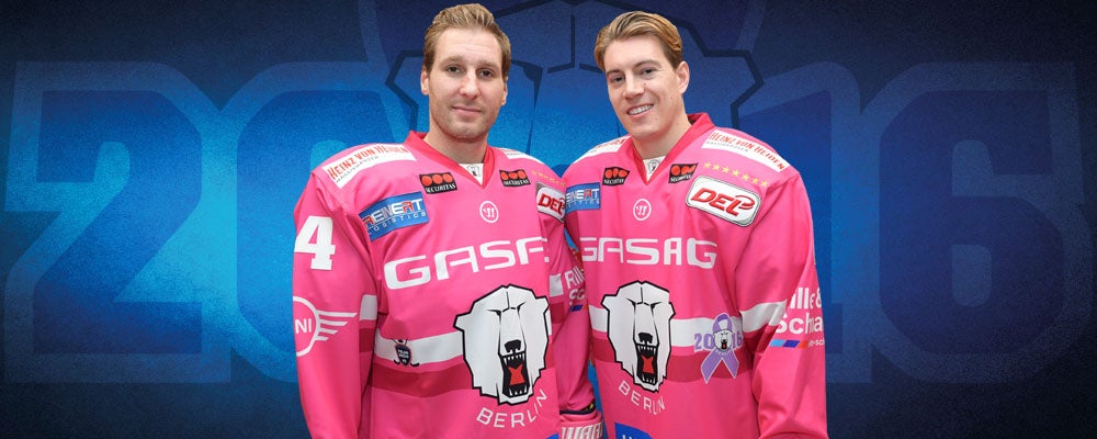 Alle Jahre im Oktober: Die Eisbären in Pink im Kampf gegen Krebs!