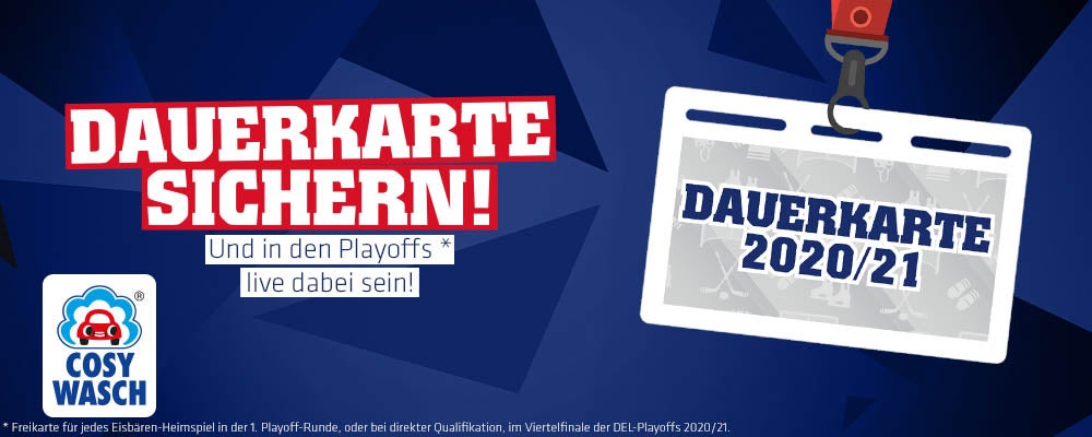 Eisbären-Dauerkarte jetzt!