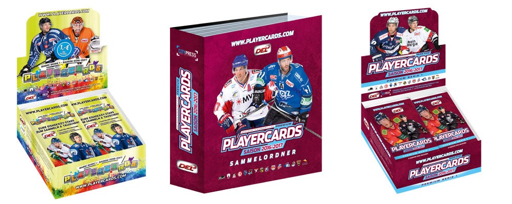 Playercards 2016/17 ab sofort erhältlich