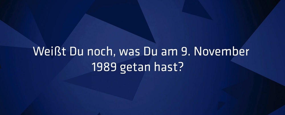 30 Jahre Mauerfall