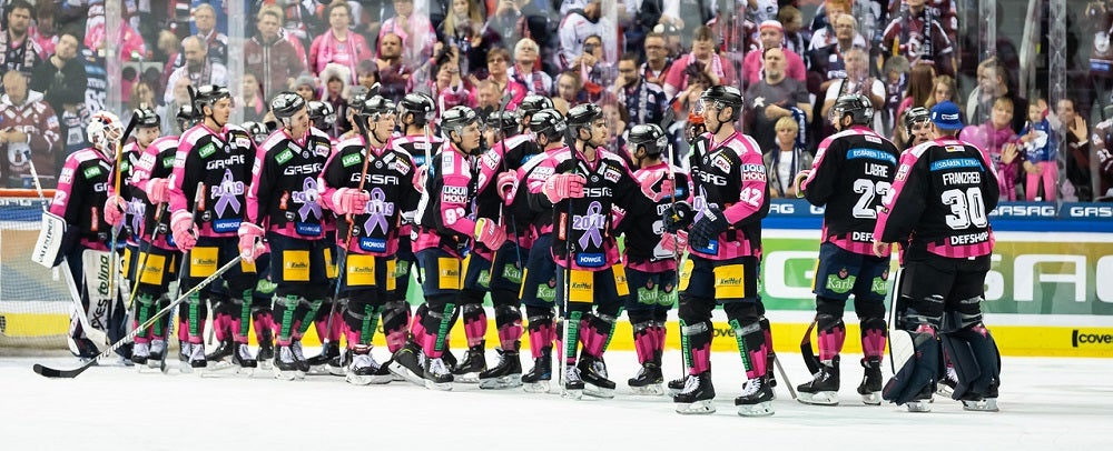 Heimsieg zum Pink in the Rink-Auftakt