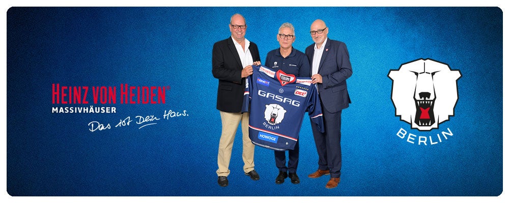 Eisbären Berlin und Heinz von Heiden verlängern Zusammenarbeit