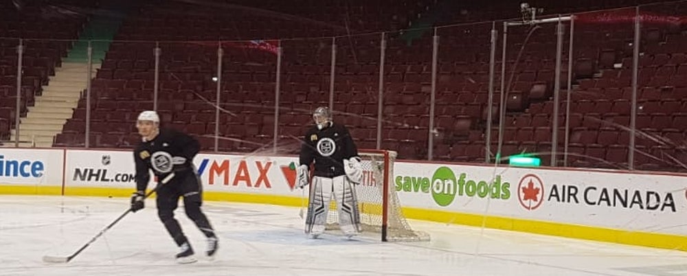 Ein Foto (nicht nur) mit Jonathan Quick