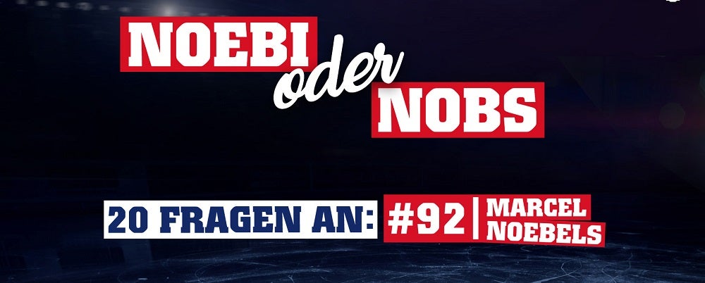 Noebi oder Nobs - 20 Fragen an Marcel Noebels