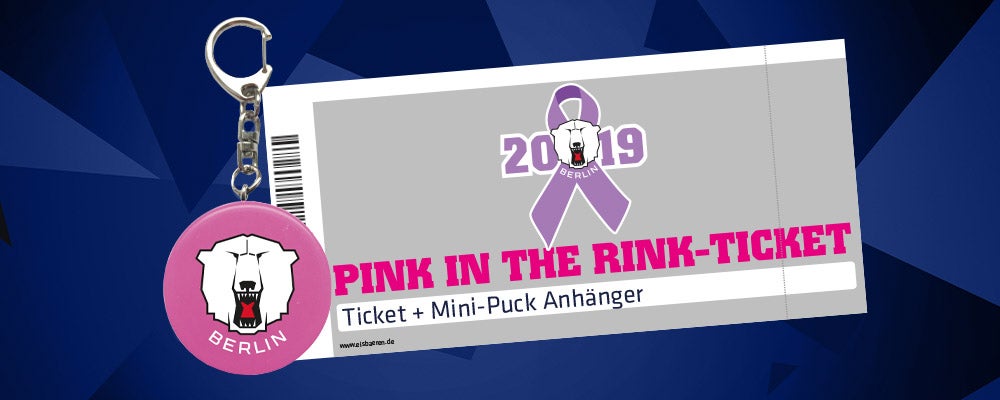 Pink in the Rink 2019: Ticketpakete erhältlich!