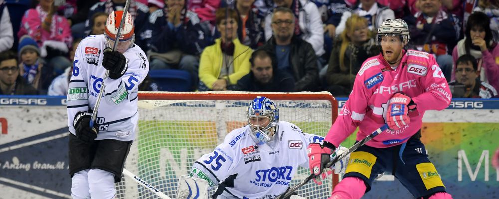 Pink in the Rink 1:0 Heimsieg gegen Schwenningen