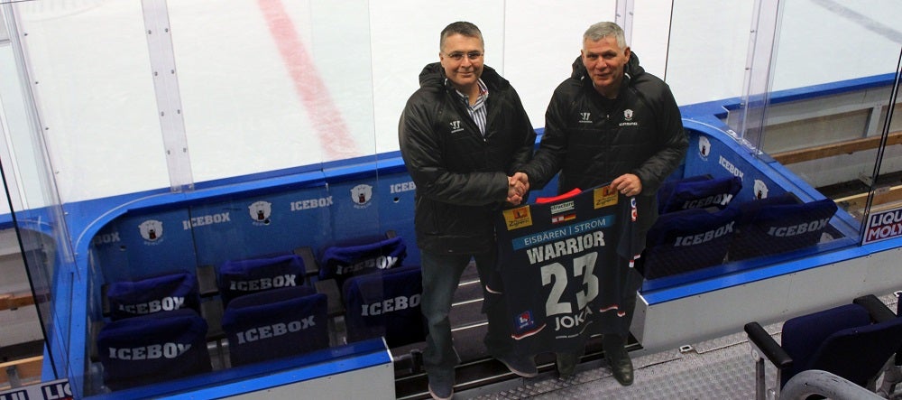 Warrior Hockey bis 2023 Eisbären-Partner