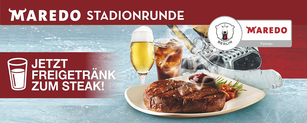 Unser offizielles Steakhouse gibt einen aus