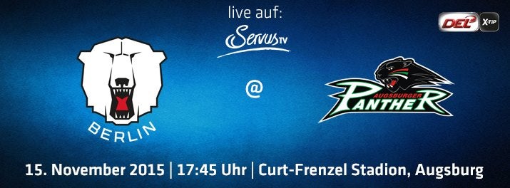 Jetzt live: die Eisbären in Augsburg!