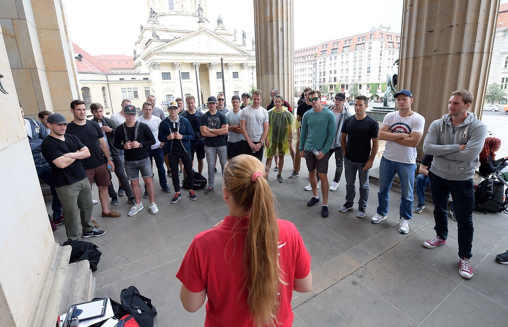 Die Eisbären auf Tabtour durch Berlin