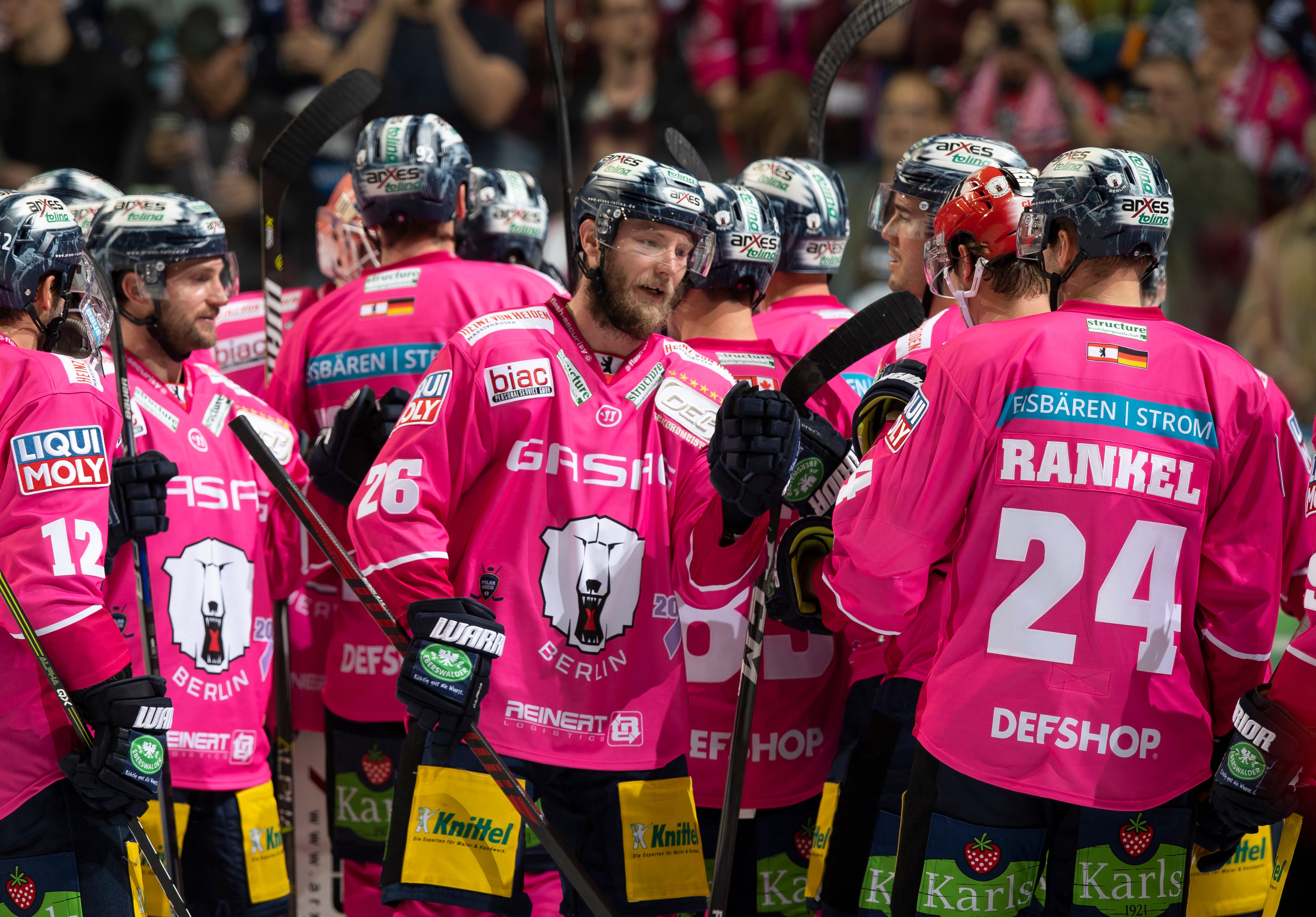 Pink in the Rink 2018 Jetzt auch Online-Spenden möglich! Eisbären Berlin