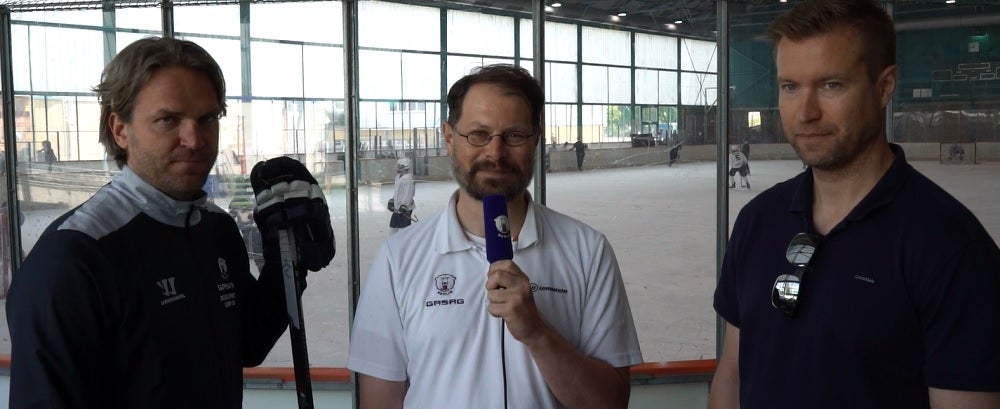 Petri Vehanen und Sebastian Elwing im Eisbären-Gespräch