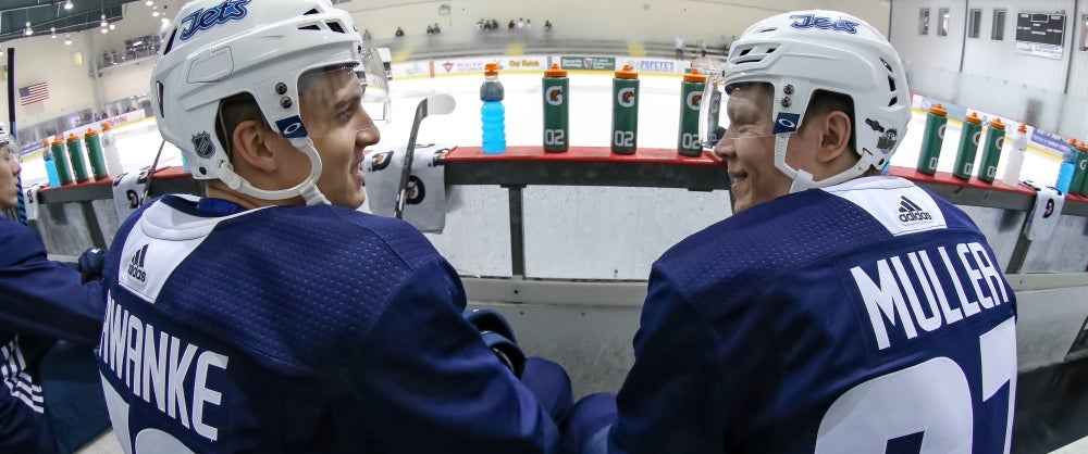 Jonas Müller und Leon Gawanke im Dev.-Camp