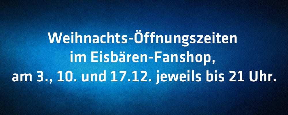 Langer Einkaufs-Donnerstag im Dezember im Fanshop in der Mercedes-Benz Arena