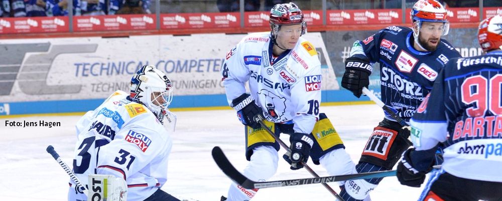 Noebels und Vehanen Matchwinner beim 1:0 in Schwenningen